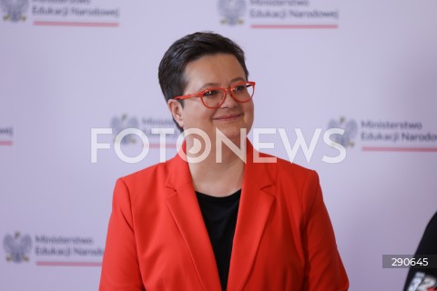  02.07.2024 WARSZAWA<br />
KONFERENCJA PRASOWA DOT. WSPOLPRACY MEN I WOSP W ZAKRESIE NAUKI PIERWSZEJ POMOCY W SZKOLACH<br />
N/Z KATARZYNA LUBNAUER<br />
FOT. ANTONI BYSZEWSKI/FOTONEWS 