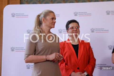  02.07.2024 WARSZAWA<br />
KONFERENCJA PRASOWA DOT. WSPOLPRACY MEN I WOSP W ZAKRESIE NAUKI PIERWSZEJ POMOCY W SZKOLACH<br />
N/Z BARBARA NOWACKA KATARZYNA LUBNAUER<br />
FOT. ANTONI BYSZEWSKI/FOTONEWS 