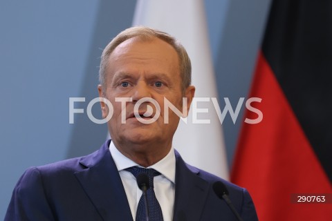  02.07.2024 WARSZAWA<br />
KONFERENCJA PRASOWA PREMIERA DONALDA TUSKA ORAZ KANCLERZA NIEMIEC OLAFA SCHOLZA<br />
N/Z DONALD TUSK<br />
FOT. ANTONI BYSZEWSKI/FOTONEWS 