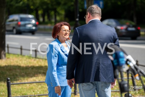  03.07.2024 WARSZAWA<br />
KONFERENCJA PRASOWA POLITYKOW SUWERENNEJ POLSKI<br />
N/Z MARIA KUROWSKA<br />
FOT. MARCIN BANASZKIEWICZ/FOTONEWS  