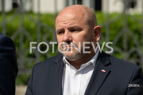  03.07.2024 WARSZAWA<br />
KONFERENCJA PRASOWA POLITYKOW SUWERENNEJ POLSKI<br />
N/Z MARIUSZ GOSEK<br />
FOT. MARCIN BANASZKIEWICZ/FOTONEWS  