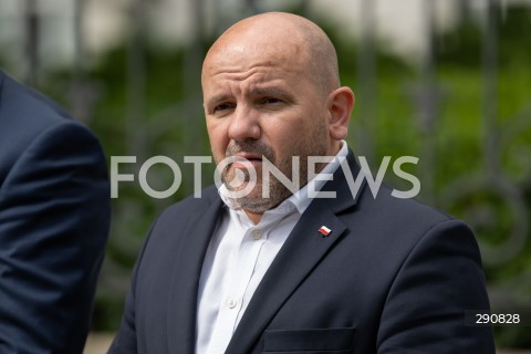  03.07.2024 WARSZAWA<br />
KONFERENCJA PRASOWA POLITYKOW SUWERENNEJ POLSKI<br />
N/Z MARIUSZ GOSEK<br />
FOT. MARCIN BANASZKIEWICZ/FOTONEWS  