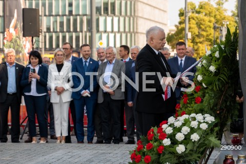  10.07.2024 WARSZAWA <br />
OBCHODY MIESIECZNICY SMOLENSKIEJ <br />
N/Z JAROSLAW KACZYNSKI <br />
FOT. MARCIN BANASZKIEWICZ/FOTONEWS  