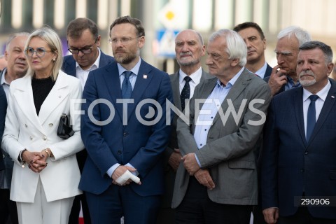  10.07.2024 WARSZAWA <br />
OBCHODY MIESIECZNICY SMOLENSKIEJ <br />
N/Z ZBIGNIEW BOGUCKI ANTONI MACIEREWICZ RYSZARD TERLECKI <br />
FOT. MARCIN BANASZKIEWICZ/FOTONEWS  