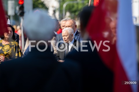  10.07.2024 WARSZAWA <br />
OBCHODY MIESIECZNICY SMOLENSKIEJ <br />
N/Z JAROSLAW KACZYNSKI <br />
FOT. MARCIN BANASZKIEWICZ/FOTONEWS  