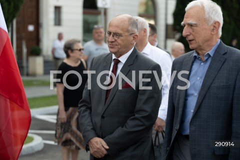  10.07.2024 WARSZAWA <br />
OBCHODY MIESIECZNICY SMOLENSKIEJ <br />
N/Z ZBIGNIEW RAU PIOTR NAIMSKI <br />
FOT. MARCIN BANASZKIEWICZ/FOTONEWS  