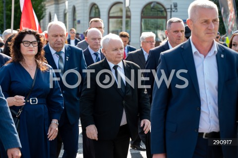  10.07.2024 WARSZAWA <br />
OBCHODY MIESIECZNICY SMOLENSKIEJ <br />
N/Z JAROSLAW KACZYNSKI <br />
FOT. MARCIN BANASZKIEWICZ/FOTONEWS  