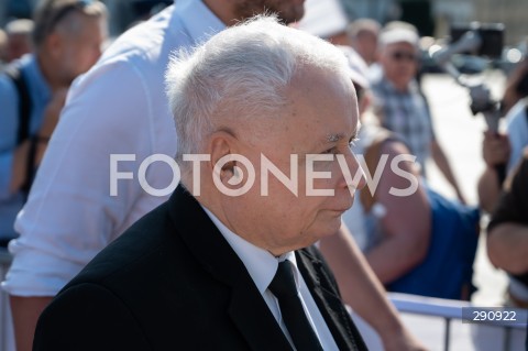  10.07.2024 WARSZAWA <br />
OBCHODY MIESIECZNICY SMOLENSKIEJ <br />
N/Z JAROSLAW KACZYNSKI <br />
FOT. MARCIN BANASZKIEWICZ/FOTONEWS  