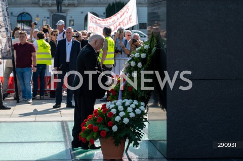  10.07.2024 WARSZAWA <br />
OBCHODY MIESIECZNICY SMOLENSKIEJ <br />
N/Z JAROSLAW KACZYNSKI <br />
FOT. MARCIN BANASZKIEWICZ/FOTONEWS  