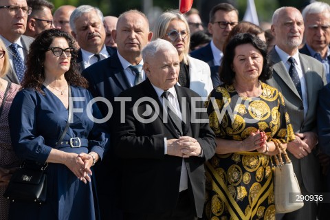  10.07.2024 WARSZAWA <br />
OBCHODY MIESIECZNICY SMOLENSKIEJ <br />
N/Z JAROSLAW KACZYNSKI <br />
FOT. MARCIN BANASZKIEWICZ/FOTONEWS  