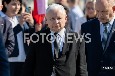  10.07.2024 WARSZAWA <br />
OBCHODY MIESIECZNICY SMOLENSKIEJ <br />
N/Z JAROSLAW KACZYNSKI <br />
FOT. MARCIN BANASZKIEWICZ/FOTONEWS  