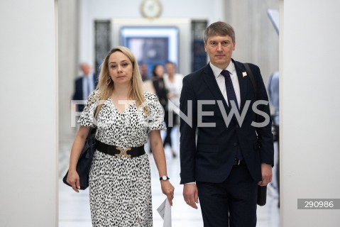  11.07.2024 WARSZAWA<br />
POSIEDZENIE SEJMU<br />
N/Z MARIAN SKONIECZKA ZANETA CWALINA SLIWOWSKA<br />
 