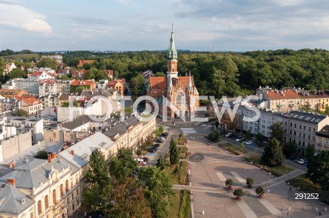  13.07.2024 KRAKOW<br />
KRAKOW Z DRONA<br />
N/Z SANKTUARIUM SWIETEGO JOZEFA <br />
FOT. MARCIN BANASZKIEWICZ / FOTONEWS  