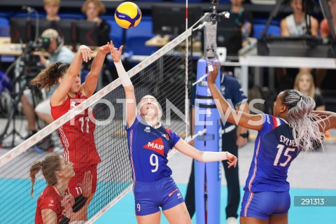  18.07.2024 MIELEC <br />
SIATKOWKA KOBIET <br />
MEMORIAL AGATY MROZ - OLSZEWSKIEJ <br />
MECZ POLSKA - FRANCJA ( POLAND - FRANCE ) <br />
N/Z MARTYNA LUKASIK NINA STOJILJKOVIC <br />
 