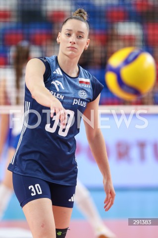  19.07.2024 MIELEC ( POLSKA - POLAND ) <br />
SIATKOWKA KOBIET - VOLLEYBALL <br />
MEMORIAL AGATY MROZ - OLSZEWSKIEJ <br />
MECZ POLSKA - SERBIA ( POLAND - SERBIA ) <br />
N/Z OLIVIA ROZANSKI SYLWETKA <br />
 