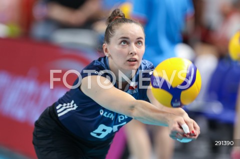  19.07.2024 MIELEC ( POLSKA - POLAND ) <br />
SIATKOWKA KOBIET - VOLLEYBALL <br />
MEMORIAL AGATY MROZ - OLSZEWSKIEJ <br />
MECZ POLSKA - SERBIA ( POLAND - SERBIA ) <br />
N/Z MAGDALENA JURCZYK SYLWETKA <br />
 