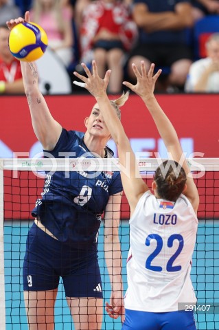  19.07.2024 MIELEC ( POLSKA - POLAND ) <br />
SIATKOWKA KOBIET - VOLLEYBALL <br />
MEMORIAL AGATY MROZ - OLSZEWSKIEJ <br />
MECZ POLSKA - SERBIA ( POLAND - SERBIA ) <br />
N/Z MAGDALENA STYSIAK <br />
 