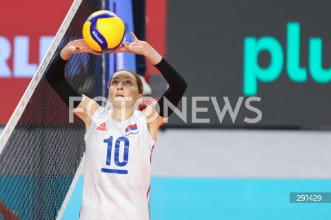  19.07.2024 MIELEC ( POLSKA - POLAND ) <br />
SIATKOWKA KOBIET - VOLLEYBALL <br />
MEMORIAL AGATY MROZ - OLSZEWSKIEJ <br />
MECZ POLSKA - SERBIA ( POLAND - SERBIA ) <br />
N/Z MAJA OGNJENOVIC SYLWETKA <br />
 