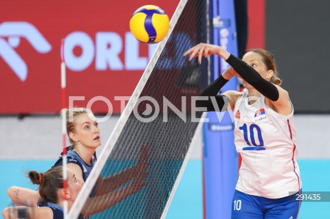  19.07.2024 MIELEC ( POLSKA - POLAND ) <br />
SIATKOWKA KOBIET - VOLLEYBALL <br />
MEMORIAL AGATY MROZ - OLSZEWSKIEJ <br />
MECZ POLSKA - SERBIA ( POLAND - SERBIA ) <br />
N/Z NATALIA MEDRZYK MAJA OGNJENOVIC KIWKA <br />
 