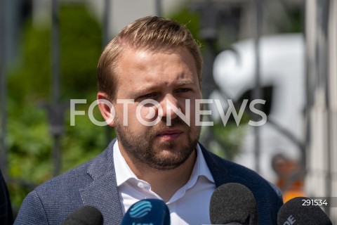  20.07.2024 WARSZAWA<br />
KONFERENCJA PRASOWA POLITYKOW ZJEDNOCZONEJ PRAWICY<br />
N/Z JACEK OZDOBA<br />
FOT. MARCIN BANASZKIEWICZ/FOTONEWS  