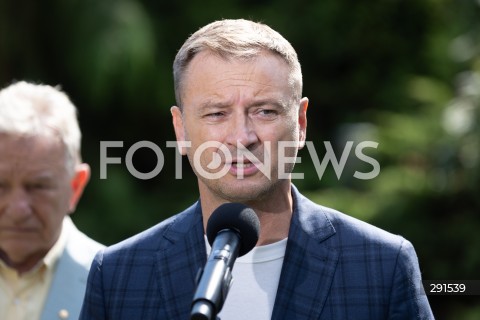  24.07.2024 WARSZAWA<br />
KONFERENCJA PRASOWA SLAWOMIRA NITRASA WS. ZWIEKSZENIA STYPENDIOW<br />
N/Z SLAWOMIR NITRAS<br />
FOT. ANTONI BYSZEWSKI/FOTONEWS 