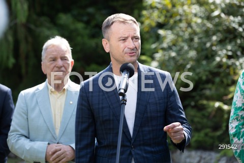  24.07.2024 WARSZAWA<br />
KONFERENCJA PRASOWA SLAWOMIRA NITRASA WS. ZWIEKSZENIA STYPENDIOW<br />
N/Z ANDRZEJ SUPRON SLAWOMIR NITRAS<br />
FOT. ANTONI BYSZEWSKI/FOTONEWS 