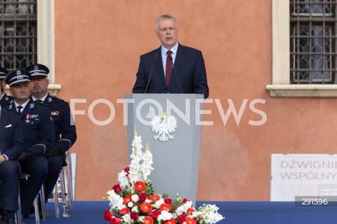  24.07.2024 WARSZAWA<br />
OBCHODY SWIETA POLICJI W WARSZAWIE<br />
N/Z TOMASZ SIEMONIAK<br />
FOT. ANTONI BYSZEWSKI/FOTONEWS 