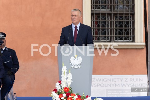  24.07.2024 WARSZAWA<br />
OBCHODY SWIETA POLICJI W WARSZAWIE<br />
N/Z TOMASZ SIEMONIAK<br />
FOT. ANTONI BYSZEWSKI/FOTONEWS 