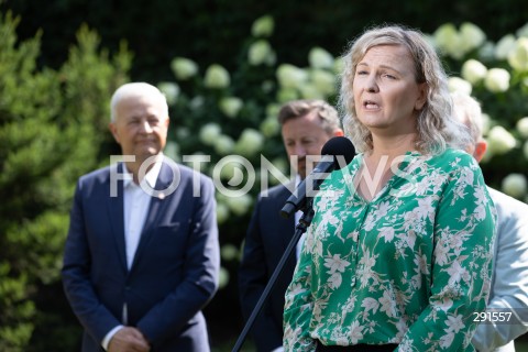  24.07.2024 WARSZAWA<br />
KONFERENCJA PRASOWA SLAWOMIRA NITRASA WS. ZWIEKSZENIA STYPENDIOW<br />
N/Z OTYLIA JEDRZEJCZAK<br />
FOT. ANTONI BYSZEWSKI/FOTONEWS 