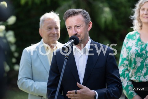  24.07.2024 WARSZAWA<br />
KONFERENCJA PRASOWA SLAWOMIRA NITRASA WS. ZWIEKSZENIA STYPENDIOW<br />
N/Z ADAM MALYSZ<br />
FOT. ANTONI BYSZEWSKI/FOTONEWS 