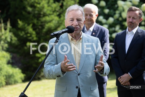  24.07.2024 WARSZAWA<br />
KONFERENCJA PRASOWA SLAWOMIRA NITRASA WS. ZWIEKSZENIA STYPENDIOW<br />
N/Z ANDRZEJ SUPRON<br />
FOT. ANTONI BYSZEWSKI/FOTONEWS 