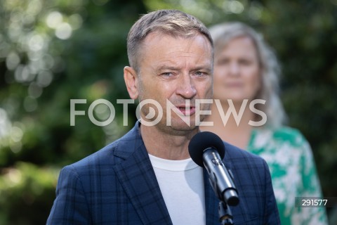  24.07.2024 WARSZAWA<br />
KONFERENCJA PRASOWA SLAWOMIRA NITRASA WS. ZWIEKSZENIA STYPENDIOW<br />
N/Z SLAWOMIR NITRAS<br />
FOT. ANTONI BYSZEWSKI/FOTONEWS 