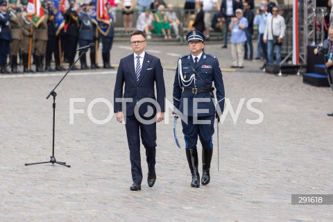  24.07.2024 WARSZAWA<br />
OBCHODY SWIETA POLICJI W WARSZAWIE<br />
N/Z SZYMON HOLOWNIA<br />
FOT. ANTONI BYSZEWSKI/FOTONEWS 