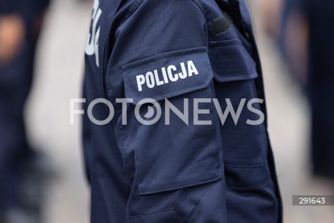  24.07.2024 WARSZAWA<br />
OBCHODY SWIETA POLICJI W WARSZAWIE<br />
N/Z POLICJA ZDJECIE ILUSTRACYJNE<br />
FOT. ANTONI BYSZEWSKI/FOTONEWS 