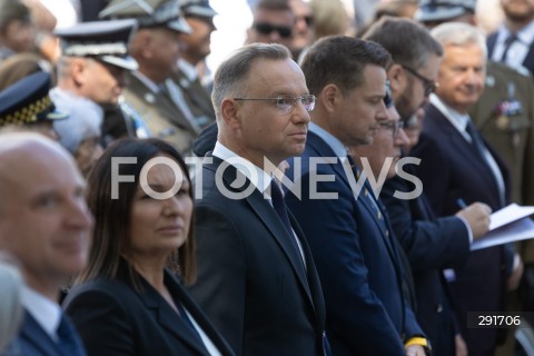  30.07.2024 WARSZAWA<br />
OBCHODY 80. ROCZNICY POWSTANIA WARSZAWSKIEGO W WARSZAWIE <br />
SPOTKANIE PREZYDENTA RP Z BOHATERAMI POWSTANIA<br />
N/Z ANDRZEJ DUDA RAFAL TRZASKOWSKI<br />
FOT. ANTONI BYSZEWSKI/FOTONEWS 