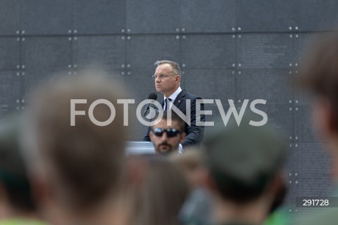  30.07.2024 WARSZAWA<br />
OBCHODY 80. ROCZNICY POWSTANIA WARSZAWSKIEGO W WARSZAWIE <br />
SPOTKANIE PREZYDENTA RP Z BOHATERAMI POWSTANIA<br />
N/Z ANDRZEJ DUDA<br />
FOT. ANTONI BYSZEWSKI/FOTONEWS 