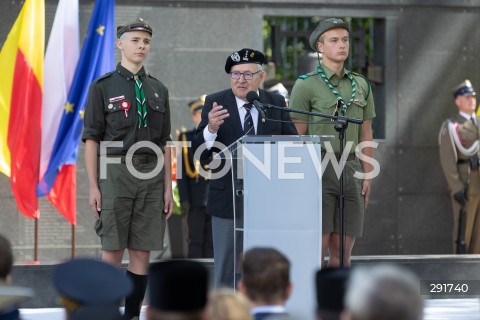  30.07.2024 WARSZAWA<br />
OBCHODY 80. ROCZNICY POWSTANIA WARSZAWSKIEGO W WARSZAWIE <br />
SPOTKANIE PREZYDENTA RP Z BOHATERAMI POWSTANIA<br />
N/Z LESZEK ZUKOWSKI<br />
FOT. ANTONI BYSZEWSKI/FOTONEWS 