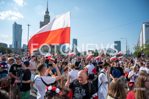  01.08.2024 WARSZAWA<br />
80. ROCZNICA POWSTANIA WARSZAWSKIEGO<br />
N/Z GODZINA W<br />
FOT. MARCIN BANASZKIEWICZ/FOTONEWS  