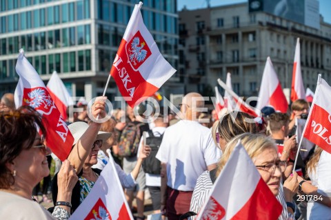  01.08.2024 WARSZAWA<br />
80. ROCZNICA POWSTANIA WARSZAWSKIEGO<br />
N/Z GODZINA W<br />
FOT. MARCIN BANASZKIEWICZ/FOTONEWS  