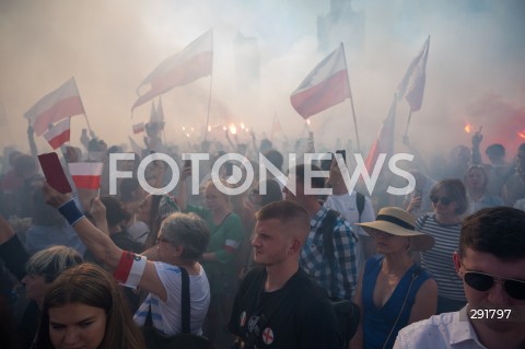  01.08.2024 WARSZAWA<br />
80. ROCZNICA POWSTANIA WARSZAWSKIEGO<br />
N/Z GODZINA W<br />
FOT. MARCIN BANASZKIEWICZ/FOTONEWS  