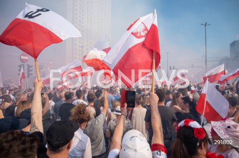  01.08.2024 WARSZAWA<br />
80. ROCZNICA POWSTANIA WARSZAWSKIEGO<br />
N/Z GODZINA W<br />
FOT. MARCIN BANASZKIEWICZ/FOTONEWS  