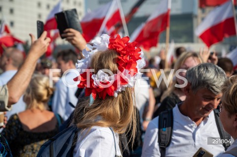  01.08.2024 WARSZAWA<br />
80. ROCZNICA POWSTANIA WARSZAWSKIEGO<br />
N/Z GODZINA W<br />
FOT. MARCIN BANASZKIEWICZ/FOTONEWS  