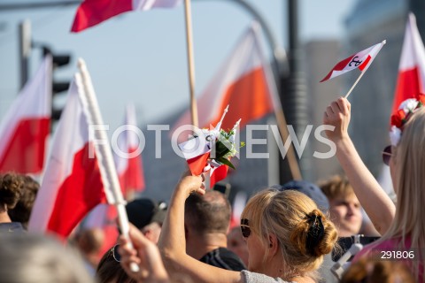  01.08.2024 WARSZAWA<br />
80. ROCZNICA POWSTANIA WARSZAWSKIEGO<br />
N/Z GODZINA W<br />
FOT. MARCIN BANASZKIEWICZ/FOTONEWS  