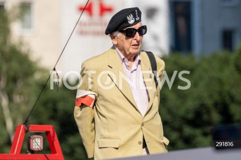  01.08.2024 WARSZAWA<br />
80. ROCZNICA POWSTANIA WARSZAWSKIEGO<br />
N/Z PLK LEONARD KAPISZEWSKI<br />
FOT. MARCIN BANASZKIEWICZ/FOTONEWS  