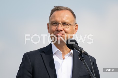  09.08.2024 WARSZAWA<br />
WIZYTA PREZYDENTA RP ANDRZEJA DUDY NA ZGRUPOWANIU WOJSKOWYM<br />
N/Z PREZYDENT RP ANDRZEJ DUDA <br />
FOT. MARCIN BANASZKIEWICZ/FOTONEWS  