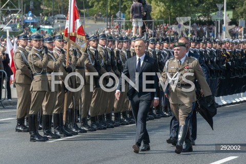  15.08.2024 WARSZAWA<br />
SWIETO WOJSKA POLSKIEGO<br />
N/Z PREZYDENT ANDRZEJ DUDA<br />
 