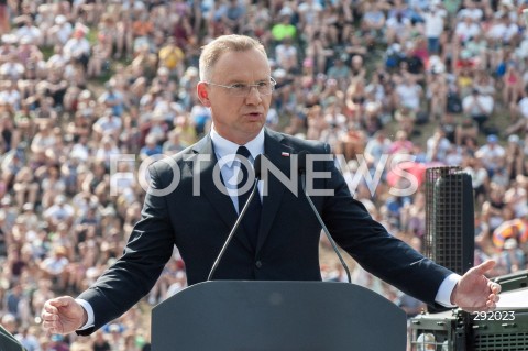  15.08.2024 WARSZAWA<br />
SWIETO WOJSKA POLSKIEGO<br />
N/Z PREZYDENT ANDRZEJ DUDA<br />
 