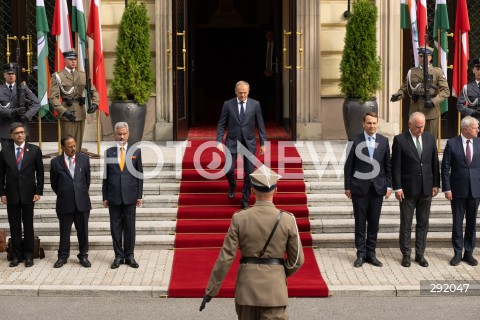  22.08.2024 WARSZAWA<br />
SPOTKANIE PREMIERA DONALDA TUSKA Z PREMIEREM REPUBLIKI INDII NARENDRA MODIM<br />
PRIME MINISTER NARENDRA MODI ARRIVES IN POLAND FOR FIRST VISIT BY INDIAN PRIME MINISTER IN 45 YEARS<br />
N/Z PREMIER DONALD TUSK<br />
FOT. MARCIN BANASZKIEWICZ/FOTONEWS  