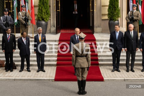  22.08.2024 WARSZAWA<br />
SPOTKANIE PREMIERA DONALDA TUSKA Z PREMIEREM REPUBLIKI INDII NARENDRA MODIM<br />
PRIME MINISTER NARENDRA MODI ARRIVES IN POLAND FOR FIRST VISIT BY INDIAN PRIME MINISTER IN 45 YEARS<br />
N/Z PREMIER DONALD TUSK<br />
FOT. MARCIN BANASZKIEWICZ/FOTONEWS  