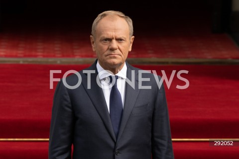  22.08.2024 WARSZAWA<br />
SPOTKANIE PREMIERA DONALDA TUSKA Z PREMIEREM REPUBLIKI INDII NARENDRA MODIM<br />
PRIME MINISTER NARENDRA MODI ARRIVES IN POLAND FOR FIRST VISIT BY INDIAN PRIME MINISTER IN 45 YEARS<br />
N/Z PREMIER DONALD TUSK<br />
FOT. MARCIN BANASZKIEWICZ/FOTONEWS  